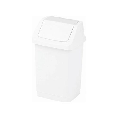 Kosz łazienkowy uchylny CLICK-IT 25 l Biały